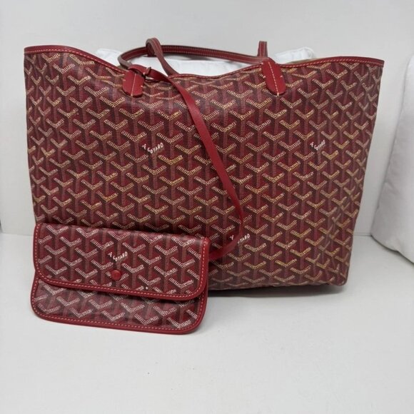 GOYARD SAINT LOUIS TOTE W/ POUCH - Picture 1 of 6